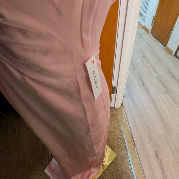 Bardot Blush Pink Backless Dress - Picture 2 of 2